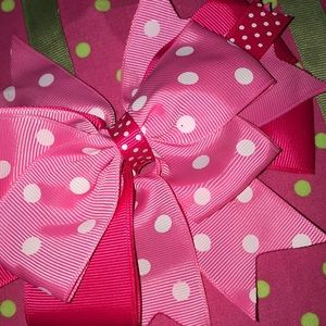 Pink bow